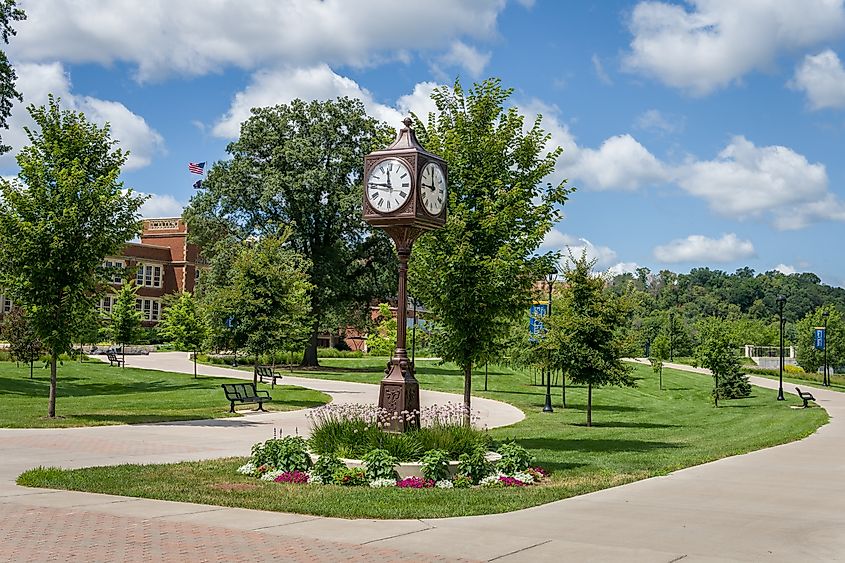 University of Wisconsin-Eau Claire campus in Eau Claire, Wisconsin