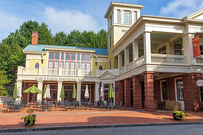 The Mary B. Martin Storytelling Hall in Jonesborough, TN.
