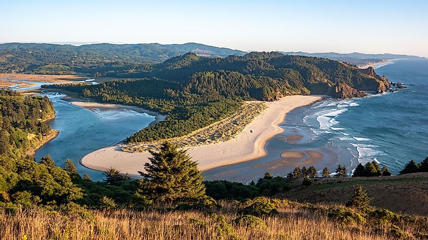 The Oregon Coast as Seen from Cascade Head Reserve