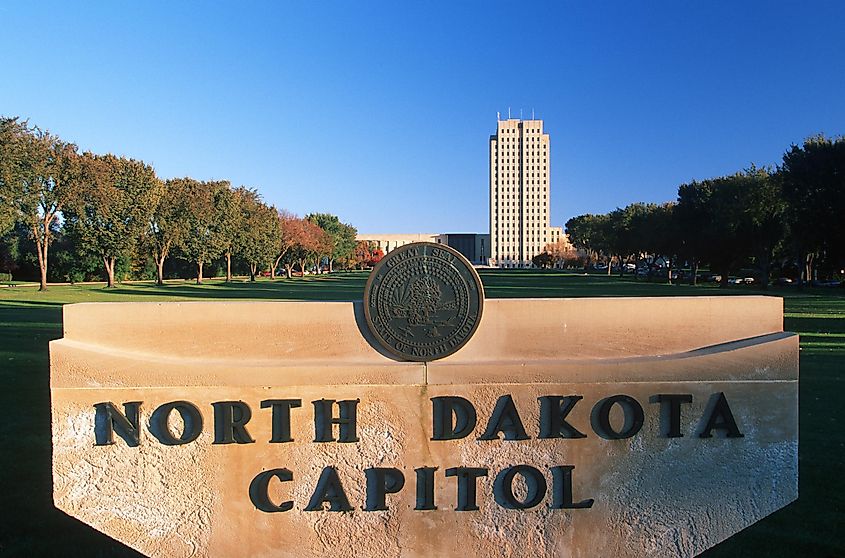 State Capitol of North Dakota, Bismarck