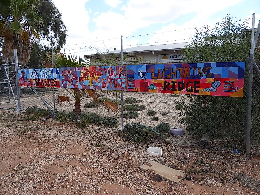 Lightning Ridge Library, Lightning Ridge, Australia