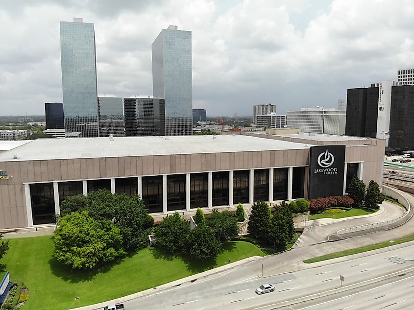Lakewood Church, Houston, Texas.