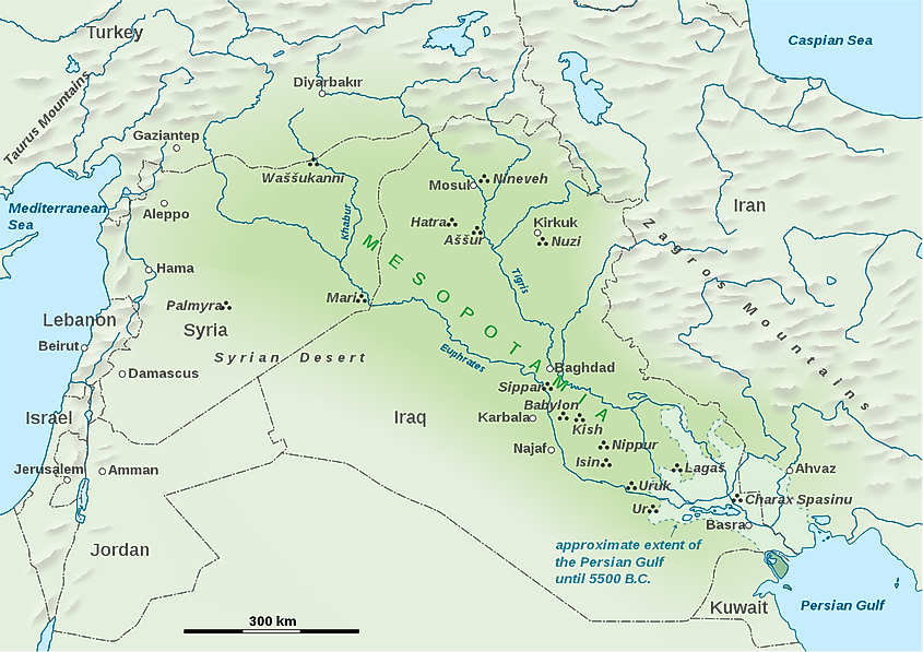 Map of Mesopotamia