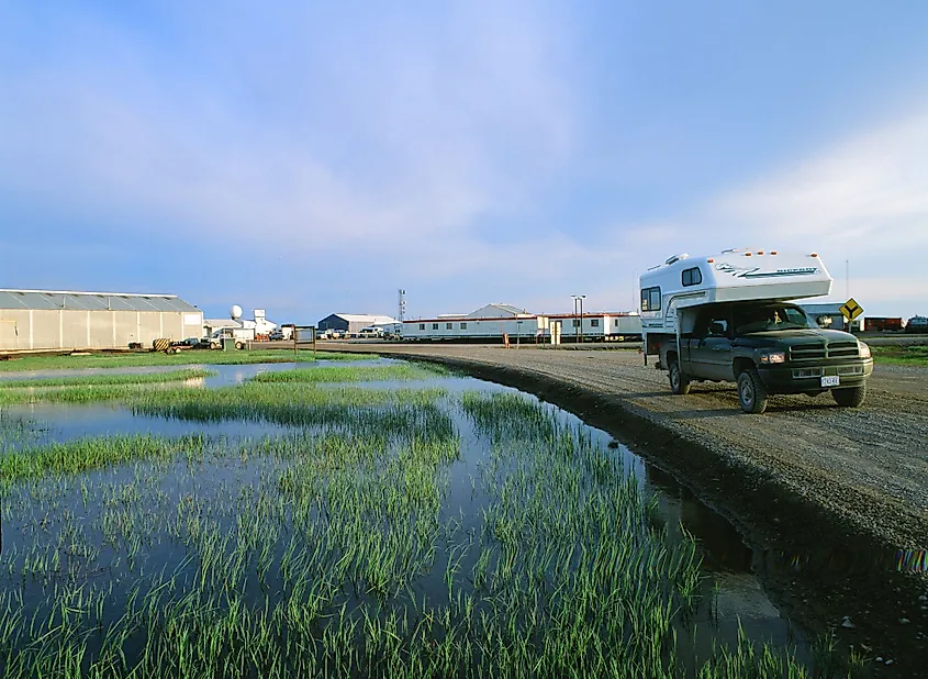 Prudhoe Bay Oil Field, Alaska