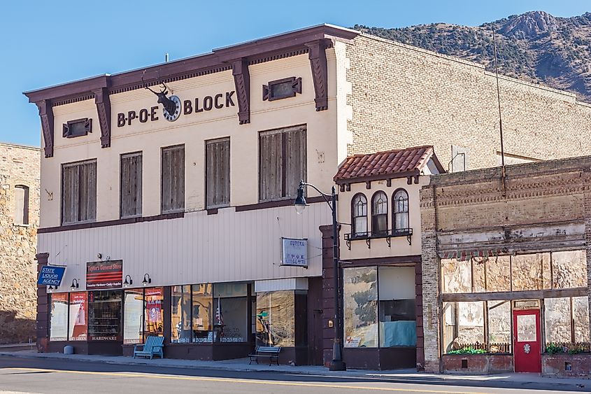 Main Street in Eureka, Utah