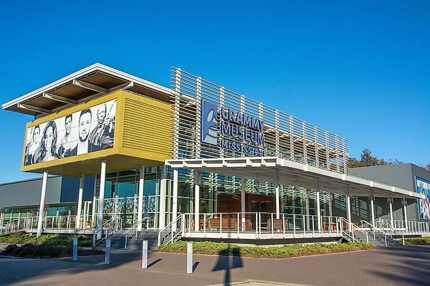 The Grammy Museum Mississippi in Cleveland, USA, dedicated to Grammy history.