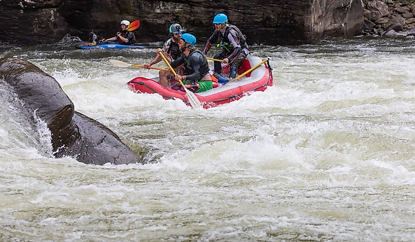 Rafting in Fayetteville, West Virginia