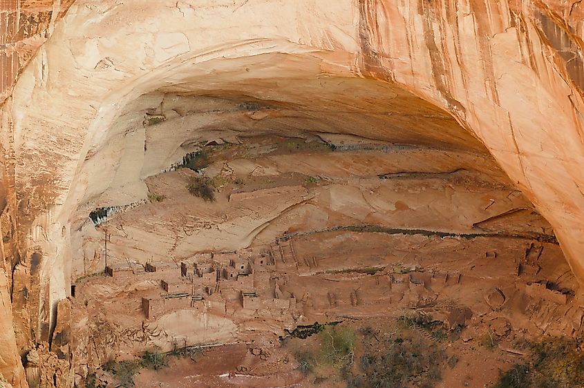 Cliff dwellings at Betatakin.