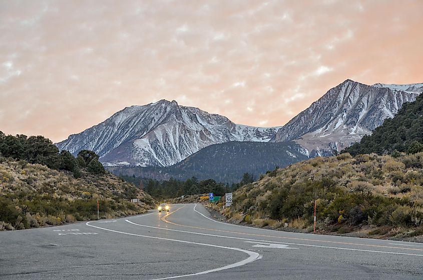 The spectacular views offered by the Tioga Road.