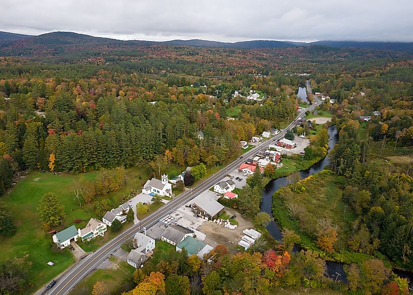 Aerial view of Londonderry.