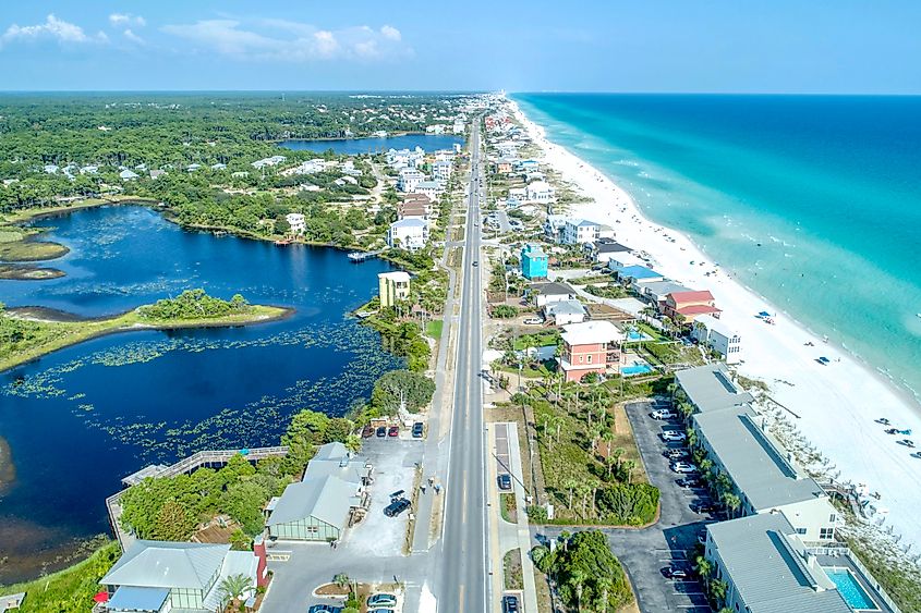 Scenic Highway 30A on Florida's Emerald Coast