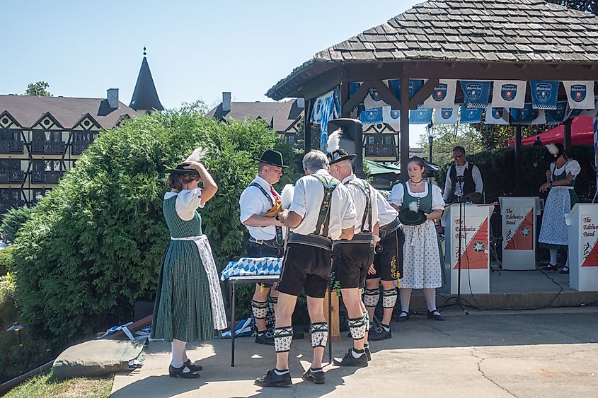 Oktoberfest in Shepherdstown, West Virginia. Image credit Evgenia Parajanian via Shutterstock