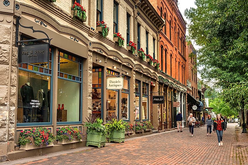 Main Street in Aspen, Colorado