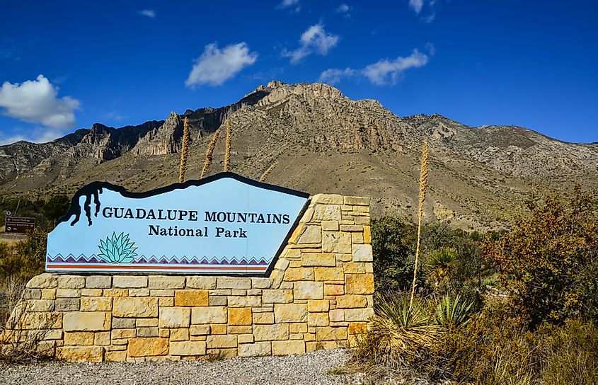 The spectacular Guadalupe Mountains National Park