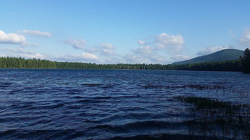 White Lake in Tamworth, New Hampshire.