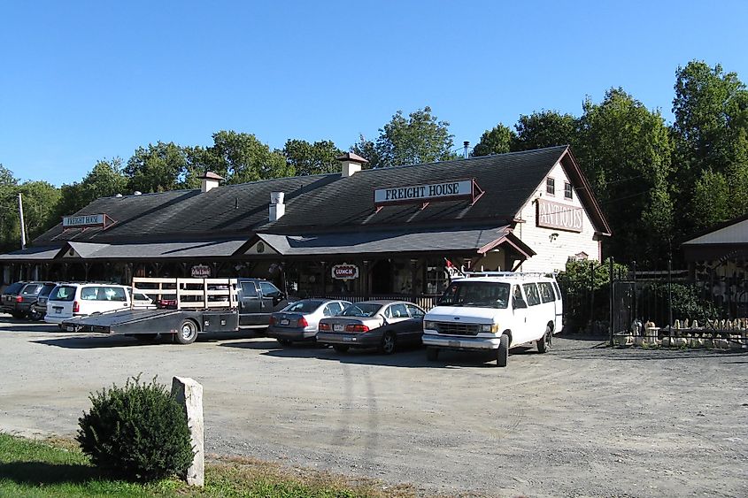 Downtown Erving, Massachusetts.