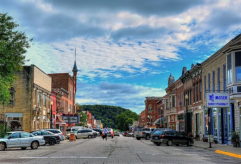 Elkader Downtown Historic District, Iowa