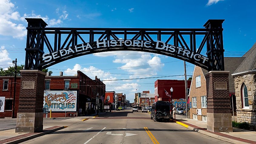 Sedalia Historic District, Missouri, via Joseph Sohm / Shutterstock.com