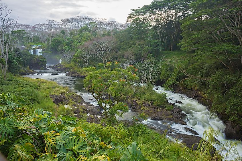 Pe'epe'e Falls, Hawaii