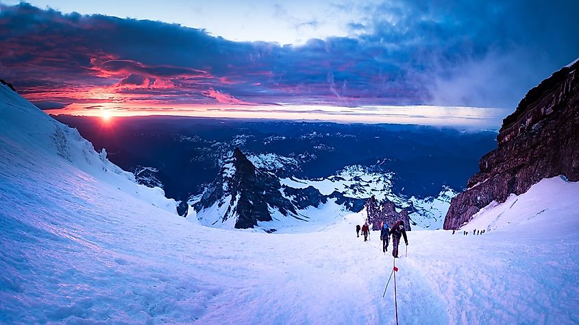 Camp Muir, Mount Rainier, Washington