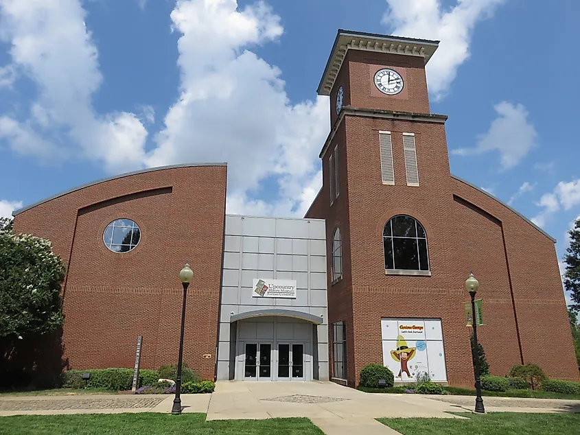 Upcountry History Museum in Greenville, South Carolina.