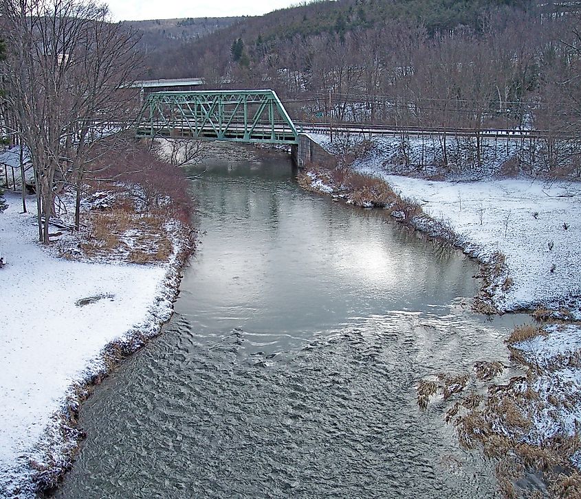 Casselman River Bridge State Park near Grantsville, Maryland.
