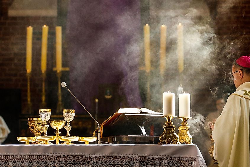 Chrism Mass in the Cathedral Church of St. John the Baptist and St. John the Evangelist