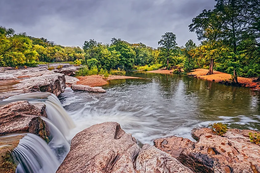 Onion Creek in McKinney Falls State Park