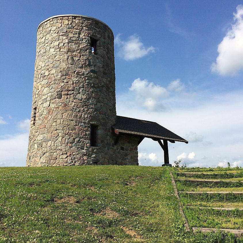 Pilot Knob State Park near Forest City, Iowa.