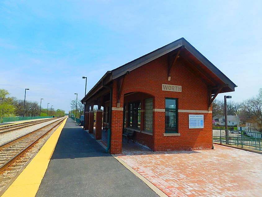 Station in Worth, Illinois