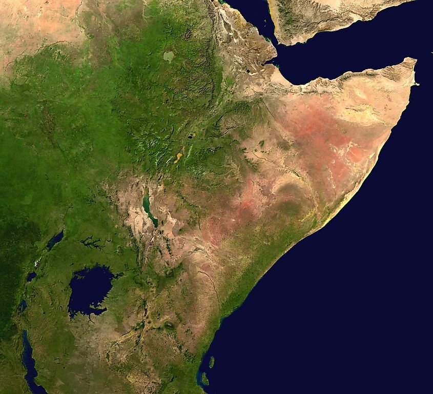 The Horn of Africa.
