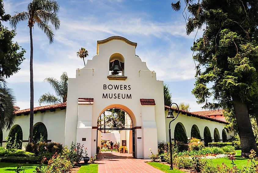 The Bowers Museum in Santa Ana, California