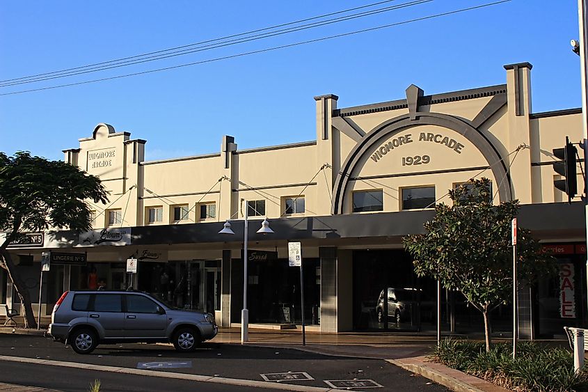 Wigmore Arcade in Ballina, New South Wales