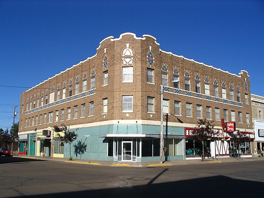 Rundle Building (208 5th Street South) in Glasgow, Montana.