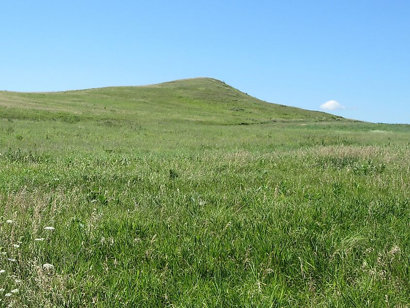 Spirit Mound State Historic Prairie near Vermillion, South Dakota.