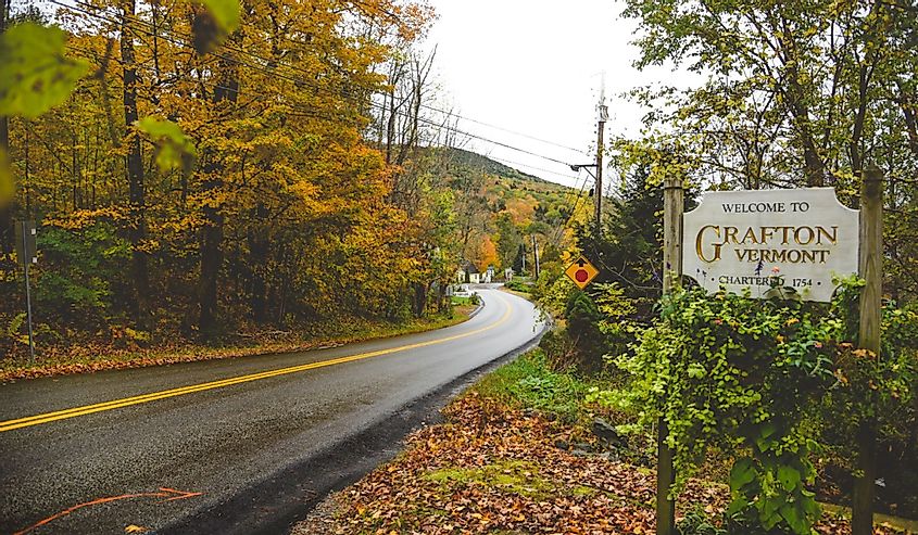 Grafton, Vermont in Fall