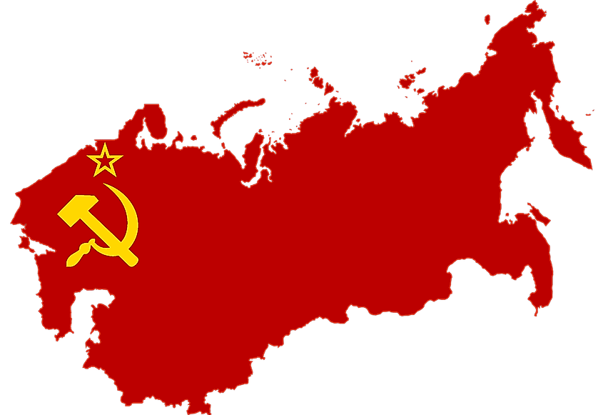 Map of the Soviet Union