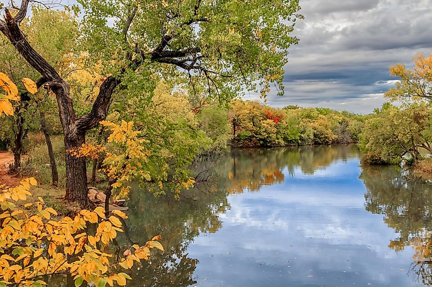 Oklahoma City's Lake Hefner