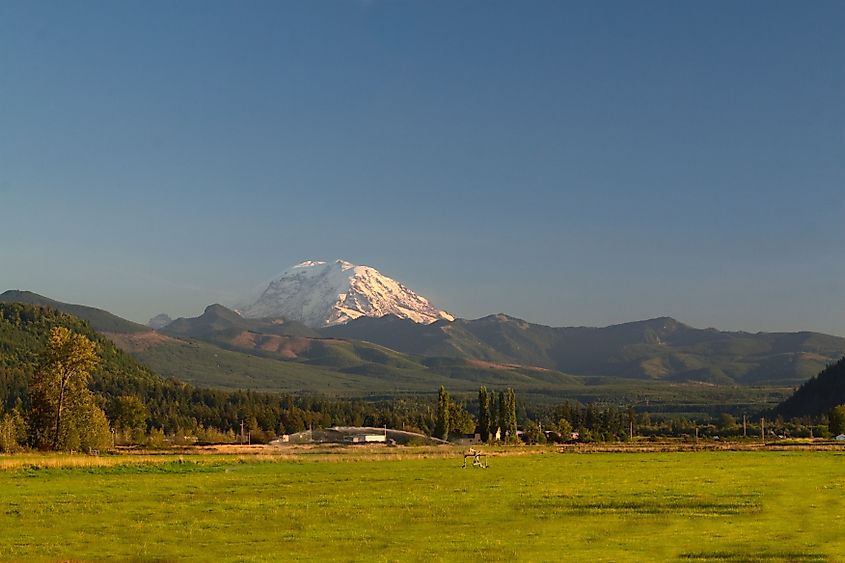 Mount Rainier, Enumclaw, Washington. 