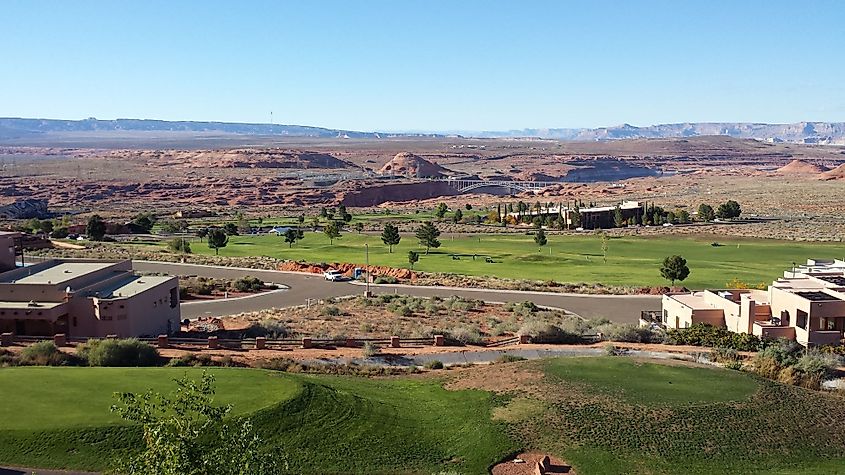 A view of Page, Arizona