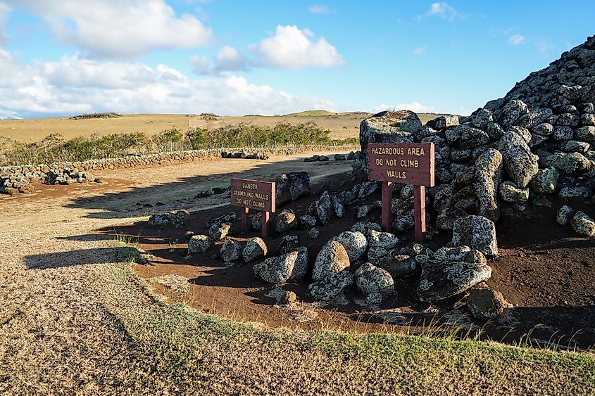 Kohala Historical Sites State Monument near Hawi, Hawaii.