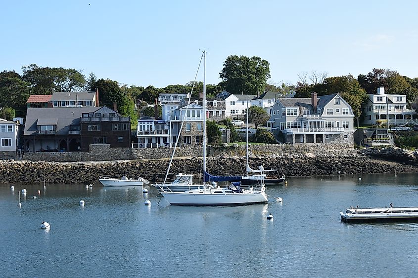 Rockland, Massachusetts, coastline 