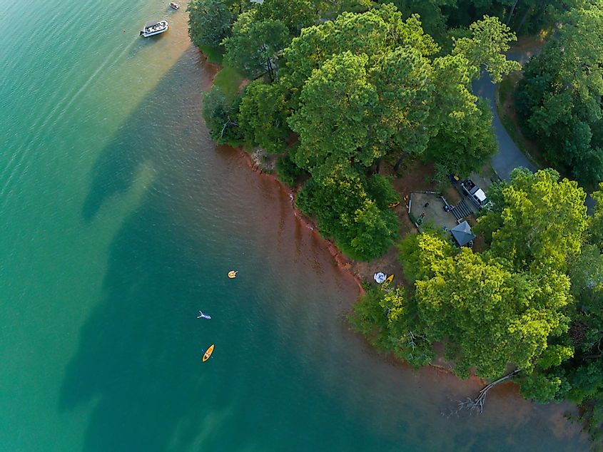 Lake Hartwell, Georgia