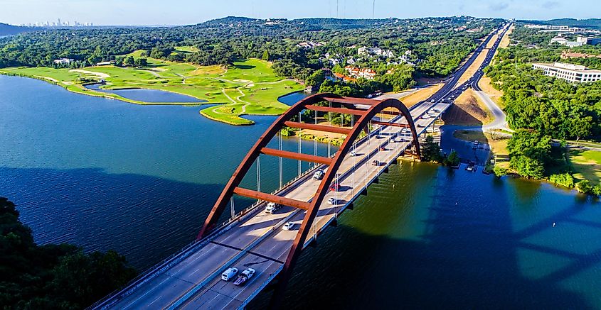 Pennybacker Bridge, an Austin Texas Landmark