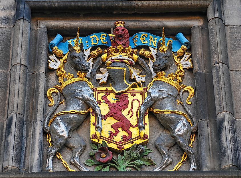 Edinburgh coat of arms, Scotland (UK)