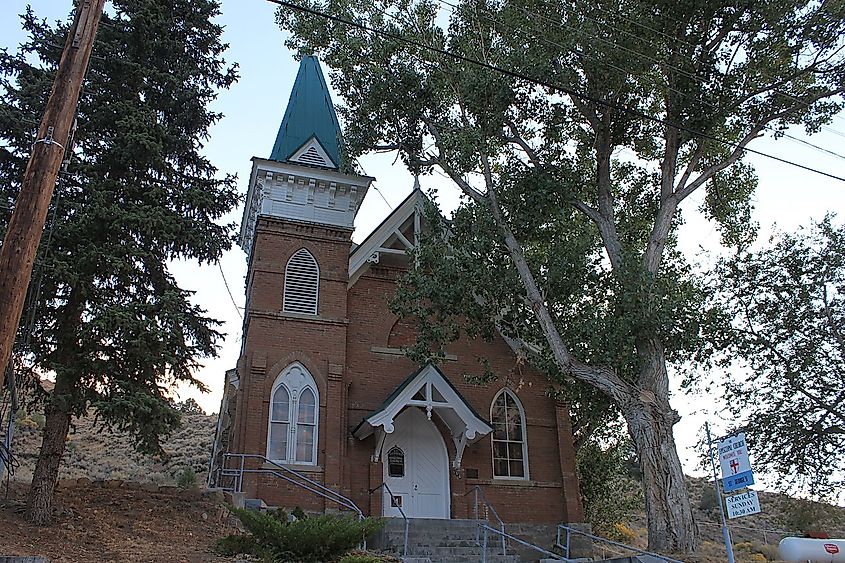 St. George's Episcopal Church, Austin, Nevada.