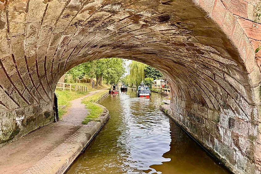 The Shropshire Union Canal was a major engineering feat. Image credit: Bryan Dearsley