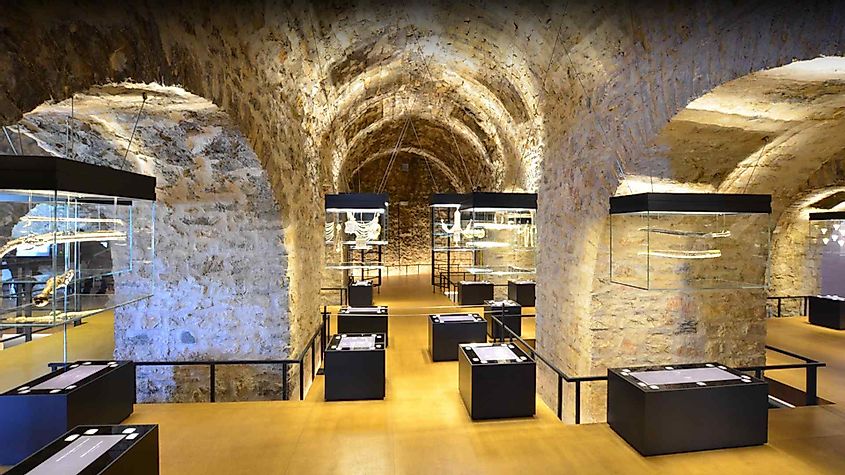 Interior of the Silversmithing Museum of Ioannina, via The Piraeus Bank Group Cultural Foundation