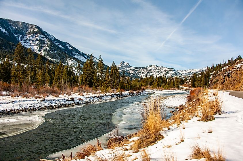 Yellowstone National Park, East Entrance, USA