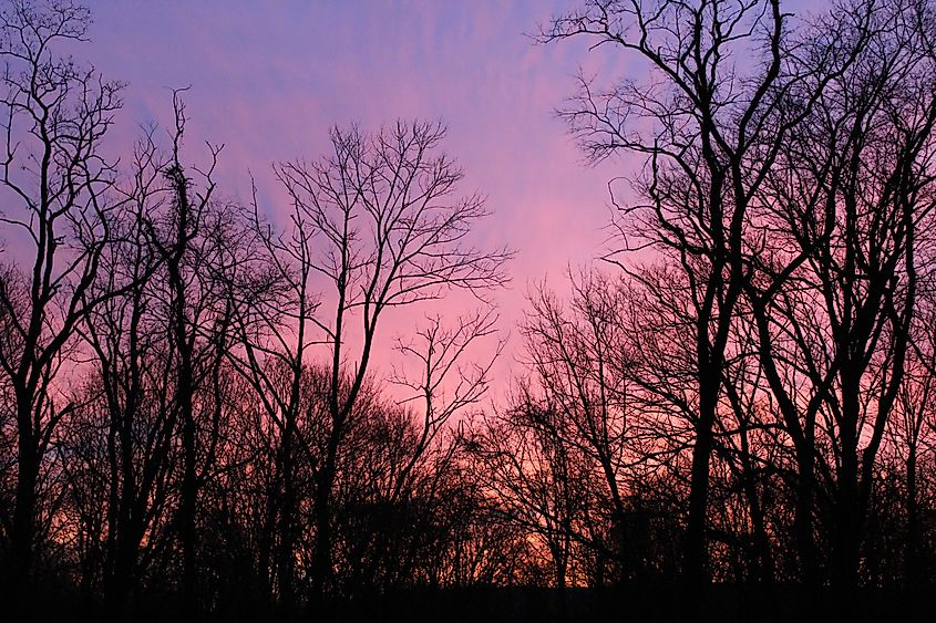 Granstville's — and Western Maryland's — colder climate is much different than what one finds in Eastern Maryland.